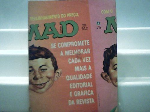 Revista Mad In Brazil Nº 28 - Editora Record Março 1987