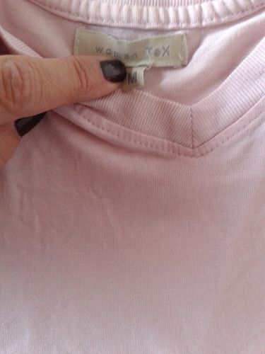 Remera Rosa Bebe Talle M