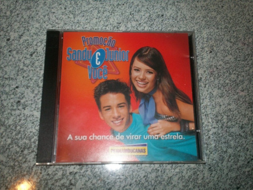 Cd - Sandy E Junior Promo Pernambucanas Com Encarte Completo