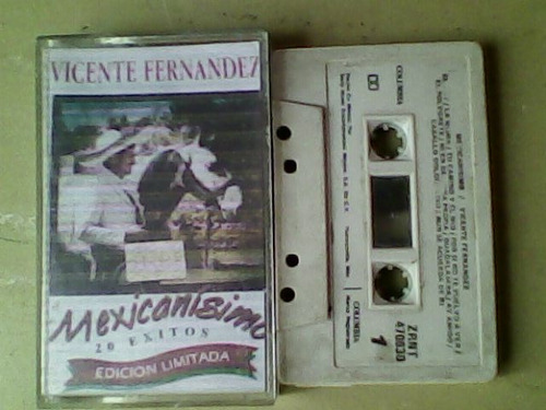 Audio Cassette Vicente Fernandez, Mexicanisimo