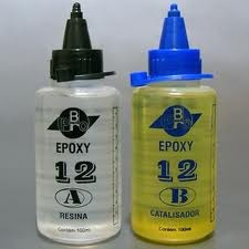 Cola Epoxy Pro-br De 12min. C/ 200ml Para Isopor E Depron