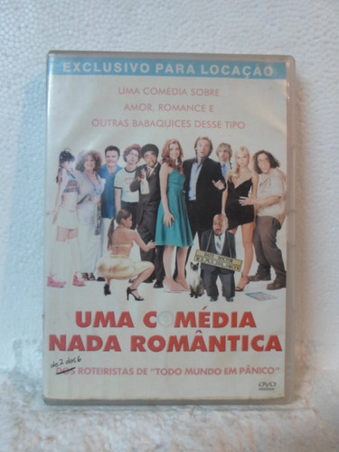 Dvd  Uma Comedia Nada Romantica - Original