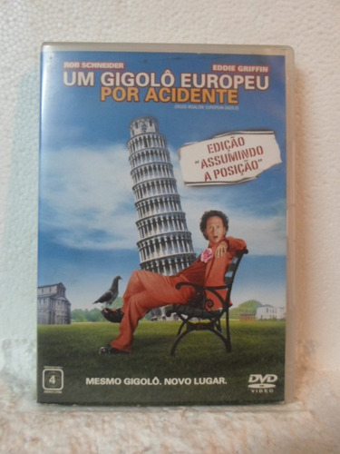 Dvd Um Gigolo Europeu Por Acidente - Original