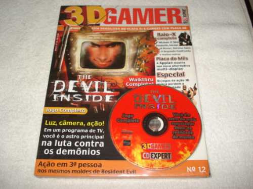 Revista Cd Expert Game The Devil Inside Completo