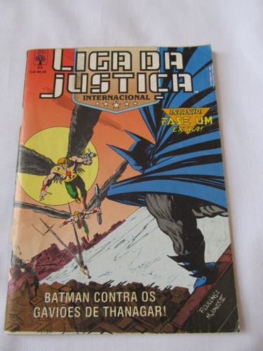 Liga Da Justiça - Batman Vs Gaviões... - Abril - Nº 23 (g 7)