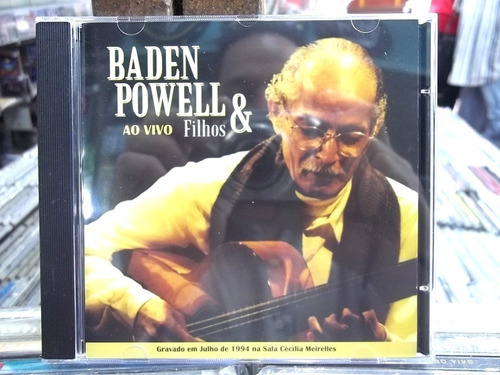 Baden Powell E Filhos Ao Vivo Cd Original Estado Impecável