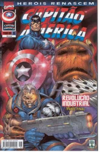 Herois Renascem Capitão America 06 - Bonellihq Cx256 R20