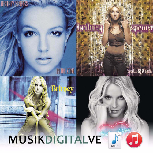 Britney Spears ( Discografia, Digital Itunes) + Bonus Regalo