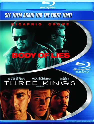 Blu-ray 3 Kings / 3 Reyes + Body Of Lies / Red De Mentiras