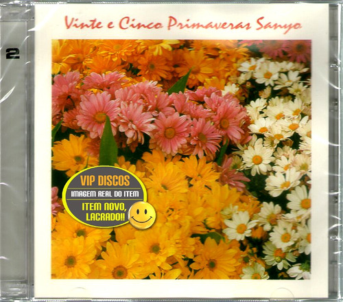 Cd Vinte E Cinco Primaveras Sanyo Duplo Alcione Gal Costa