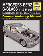 Manual Haynes De Mercedes W203 Classe C C240 2001 A 2007