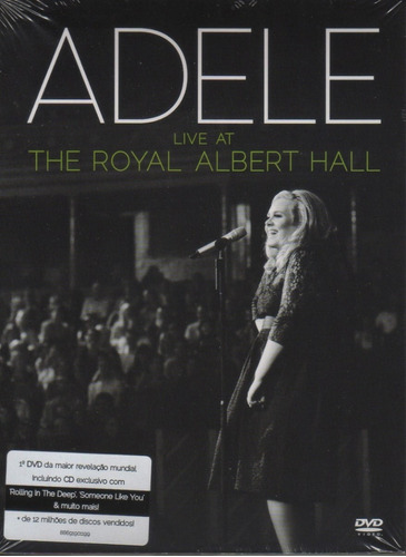Adele Live At The Royal Albert Hall Dvd+cd Raro Novo Lacrado