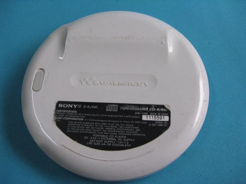 Imagen 3 de 6 de Psicodelia: Viejo Discman Cd Sony Psic D-ej100 Dly