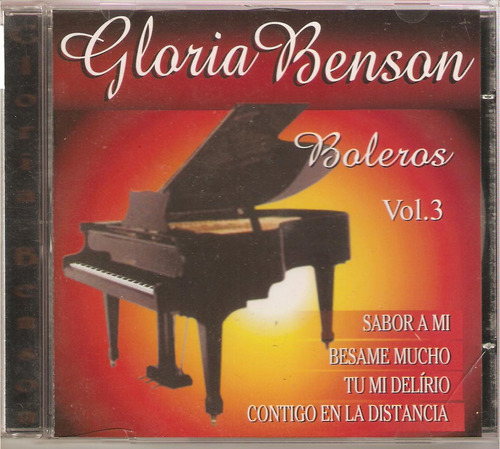 Cd Gloria Benson - Boleros - Vol. 3 