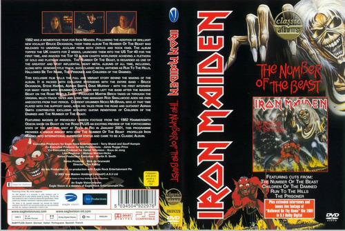 Iron Maiden The Number Of The Beast Dvd
