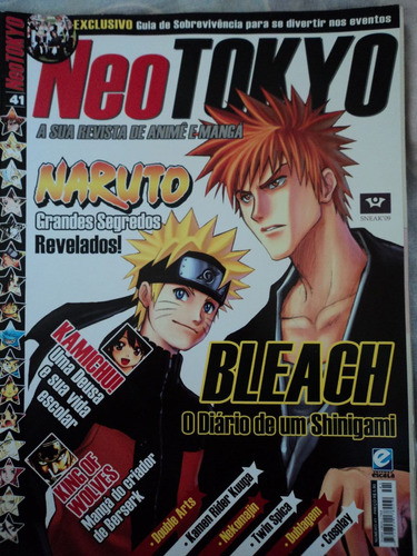 Revista/mangá-neotokyo Número 41-naruto,king Of Wolves