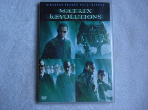 Dvd Duplo Matrix Revolutions Novo Original Lacrado