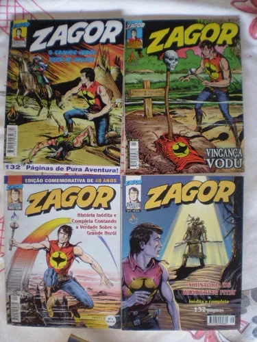 Zagor! Editoras Record E Mythos! R$ 15,00 Cada! (Usado)