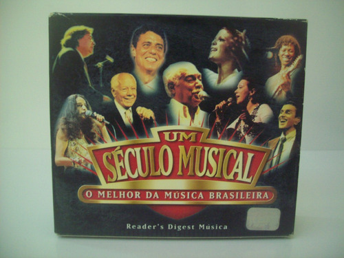 Box Com 5 Cds Um Século Musical- Melhor Da Música Brasileira