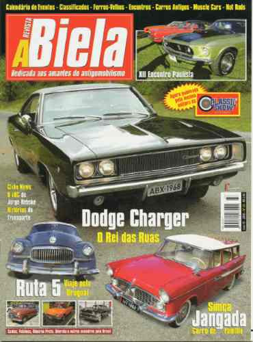 Revista A Biela Nº43 Dodge Charger Simca Jangada