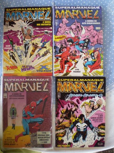 Superalmanaque Marvel! Vários! Ed. Abril 1989! R$ 15,00 Cada