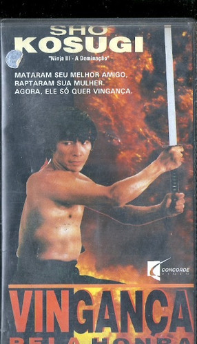 Vhs - Vingança Pela Honra - Sho Kosugi,