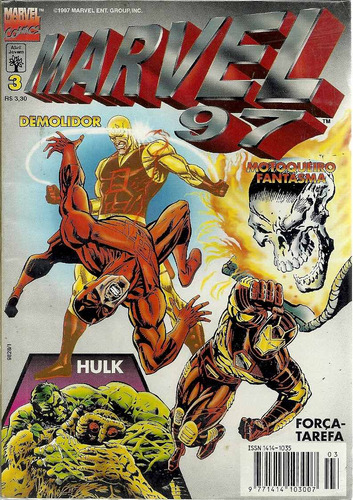 Marvel 97 Volume 03 - Abril 3 - Bonellihq Cx07 B19