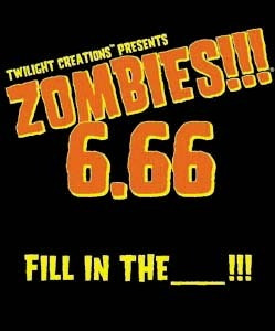 Zombies!!! 6.66 Fill In The ___ !!! - Expansão Jogo Twilight