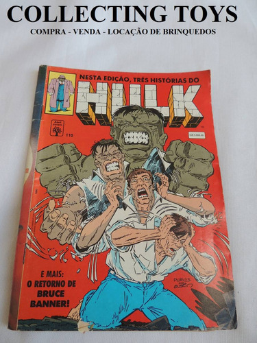 Revista Hulk  - A Volta De Bruce Banner - Nº 110   ( A 66)