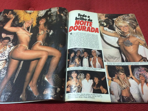 Manchete Carnaval 87 Claudia Raia Gata Bumbum Deyse Dolph L