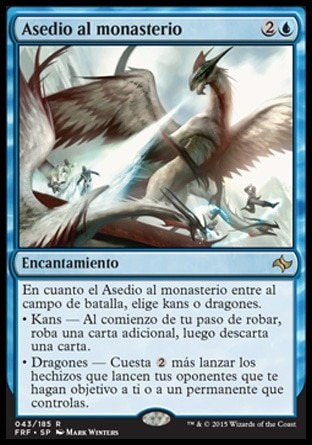 Magic: Asedio Al Monasterio, Rara. Ext. Destino Reescrito