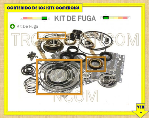 Kit De Fuga Caja Automatica At540 Allison Encava