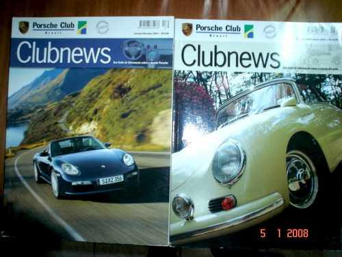 Revista Porsche Clubnews 911 Turbo 356 Carrera Cabriolet