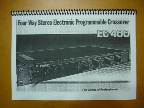 Cygnus Ec-400 Manual De Instruções