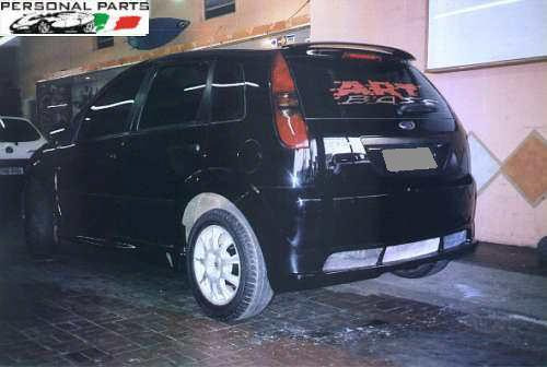 Parachoque Tuning Traseiro Do Fiesta Hatch 2003