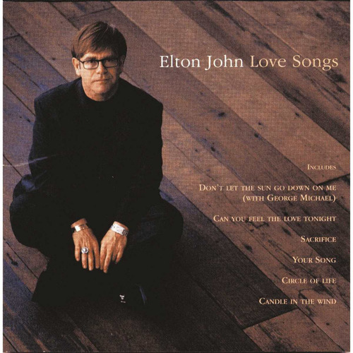 Cd Elton John - Love Songs (17 Sucessos Românticos) 1995