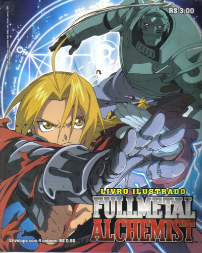 Álbum Figurinhas Fullmetal Alchemist - Completo - Para Colar