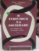 Comprar Livro O Indivíduo Na Sociedade  Krech Crutchfield