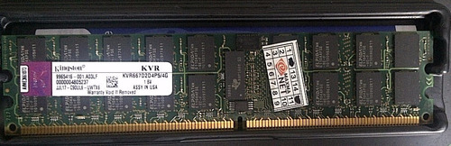 Memoria Ddr2 Kingston Kvr667d2d4p5/4gb Original, No Blister