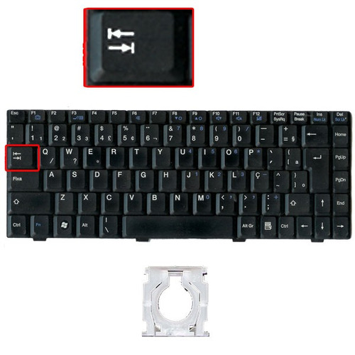 Tecla Tab  Teclado Sti Is1462 Is1522 As1560 Aiko Nt15103