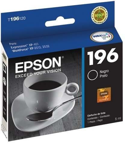 Epson 196 Cartucho Negro Xp-401 - Xp-411