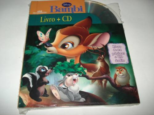 Livro + Cd Bambi Disney