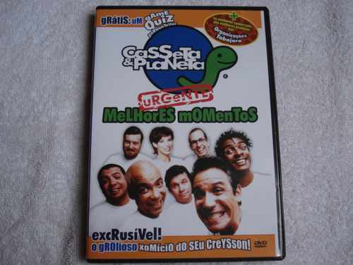 Dvd Casseta E Planeta Melhores Momentos Original Lacrado