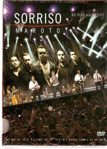 Dvd Sorriso Maroto - Ao Vivo Em Recife - Pac ***