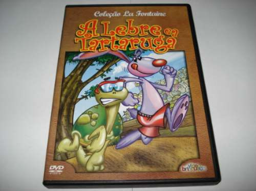 Dvd Infantil A Lebre E A Tartaruga