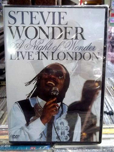 Stevie Wonder Night Remember Live London Dvd Original Lacrad