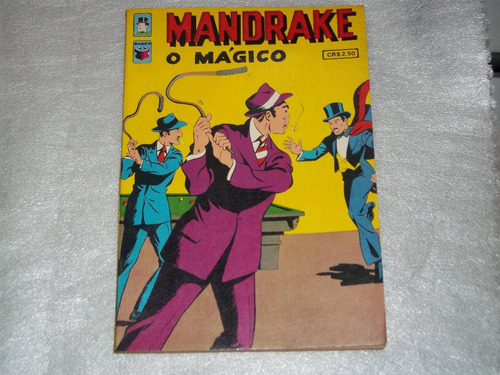 Hq Gibi Mandrake Ed Nº 15 1972 Dr Congo Lee Falk Phil Davis