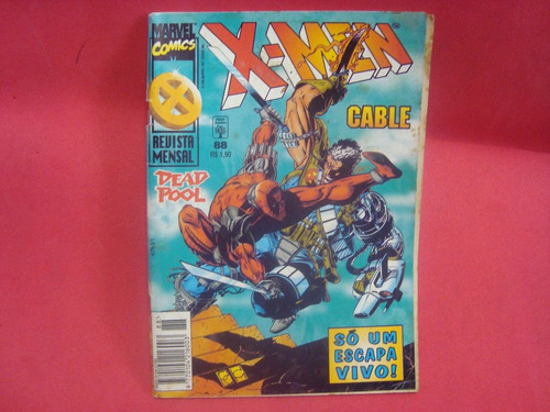 Formatinho Edição Colecionador Marvel Dc 1989  X - Men Nº 88