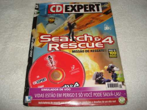 Revista Cd Expert Game Search E Rescue 4 Missão De Resgate