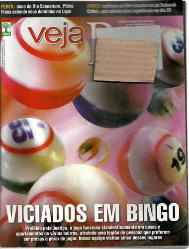 Veja Rio N° 2218 - Viciados Em Bingo - Bonellihq Cx419